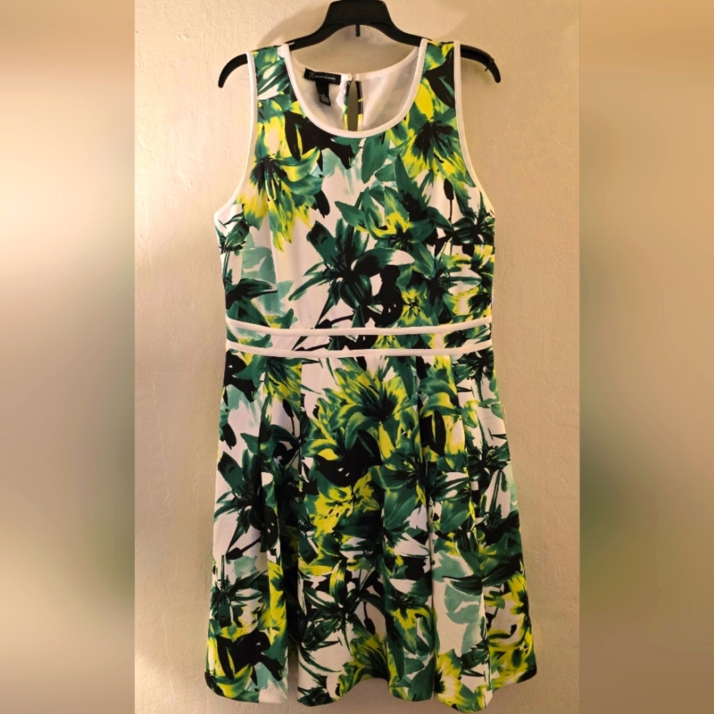 Calvin Klein Sunset Flower XL Party Dress